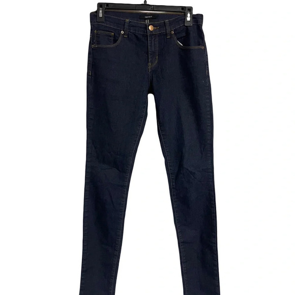 Forever 21 dark jeans size 26 inseam 30 1/2” - Picture 1 of 4